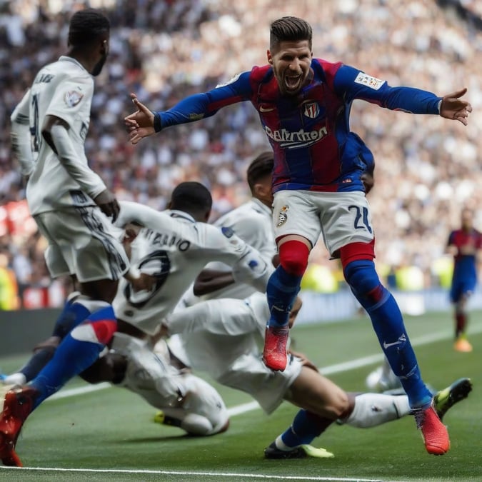 ¡Magia Argentina en el Clásico! Taco de Simeone y Golazo de Molina no Alcanzan ante el Madrid