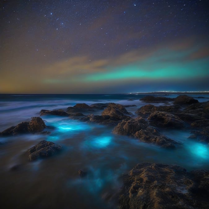 ¡Mar de Estrellas! La Costa de Chile se Ilumina con un Azul Mágico
