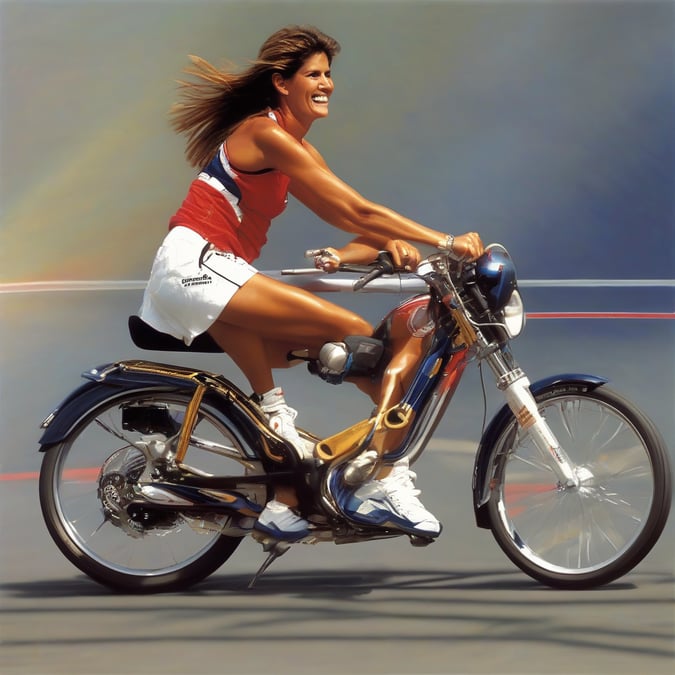 ¡Moto y Rivalidad Convertida en Amistad! La Revelación de Gabriela Sabatini sobre Steffi Graf