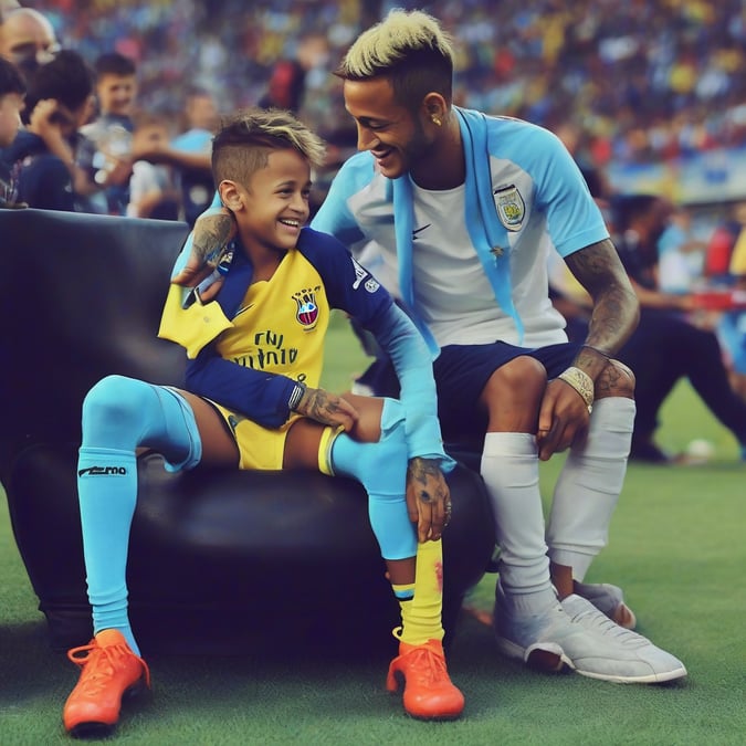 Neymar Desata la Locura en Argentina: Lujos, Ovaciones y un Láser en la Copa Sudamericana