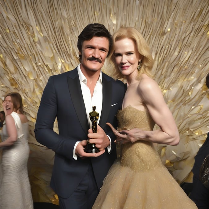 ¡Pura estrella! Pedro Pascal, Nicole Kidman y más se unen a la gran fiesta de los Oscar