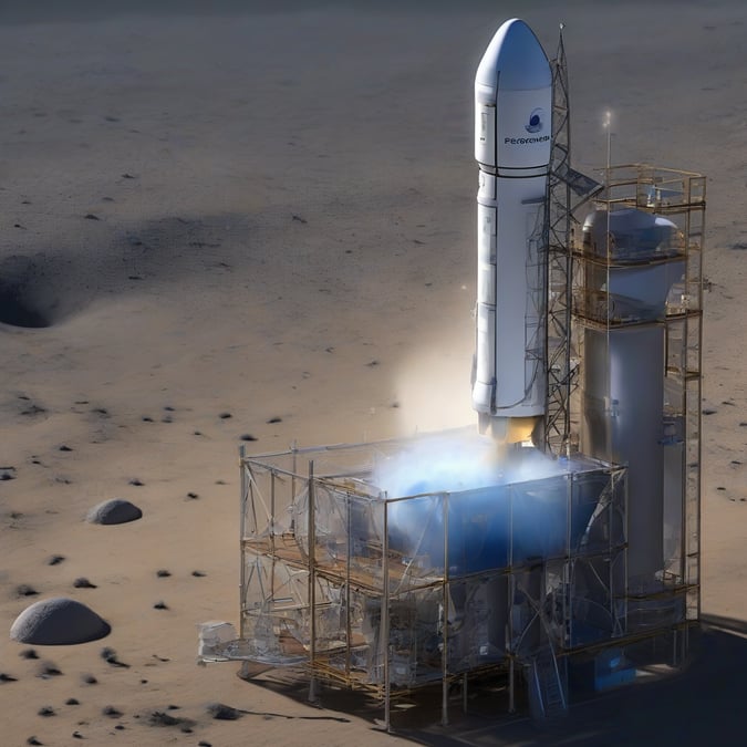¡Respirar en la Luna ya no es ciencia ficción! Blue Origin extrae oxígeno del polvo lunar