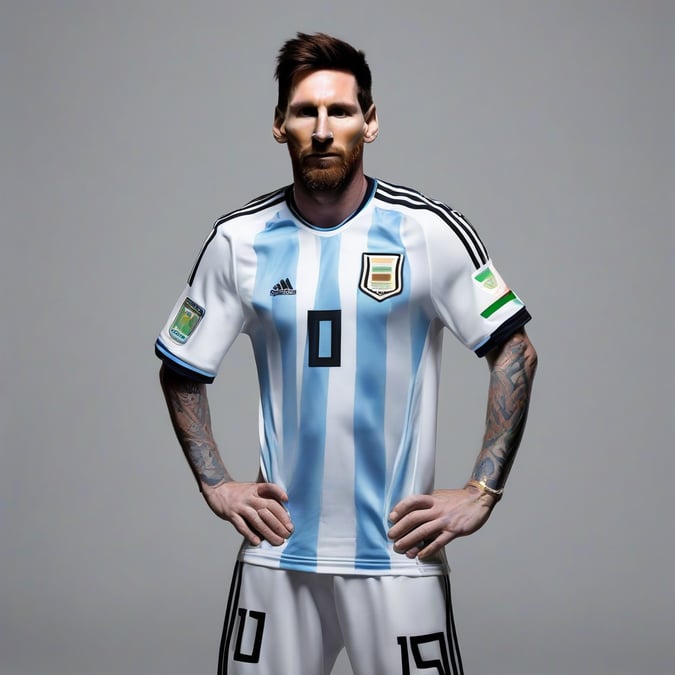 ¡Revelada! La Nueva Camiseta de Argentina con Messi que Desatará Pasiones