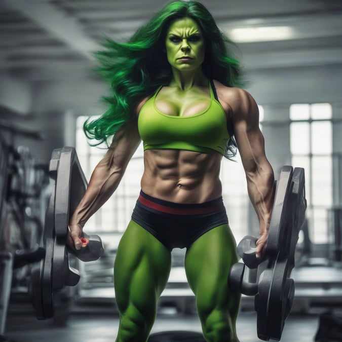 She-Hulk de la vida real: La fisicoculturista rusa que desafía los límites del cuerpo humano