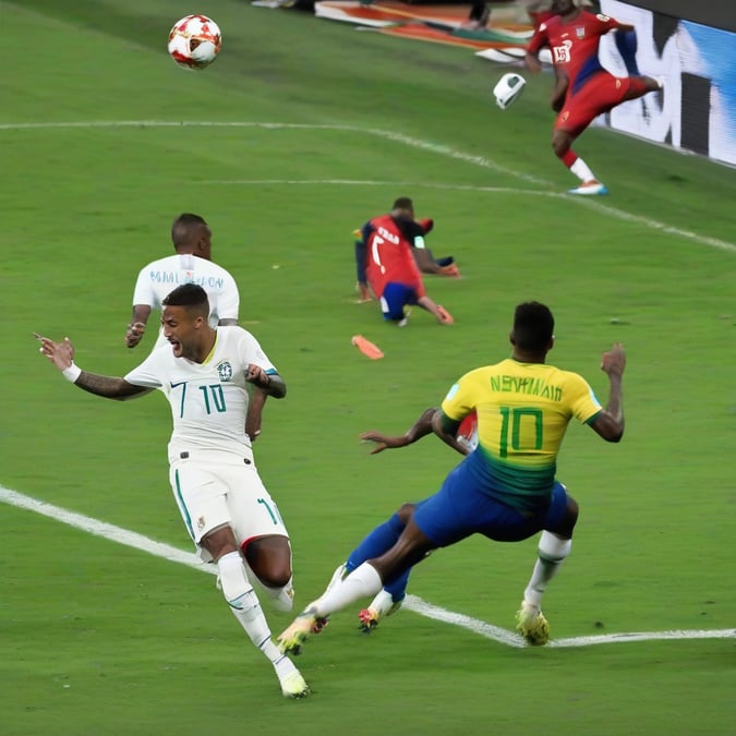 Sin Neymar y con un golazo de Vinicius, Brasil vapuleó 6-2 a Panamá en su despedida del Maracaná antes del Mundial