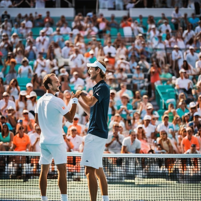 ¡Sorpresa en Miami! Cerúndolo elimina a Medvedev y sigue soñando