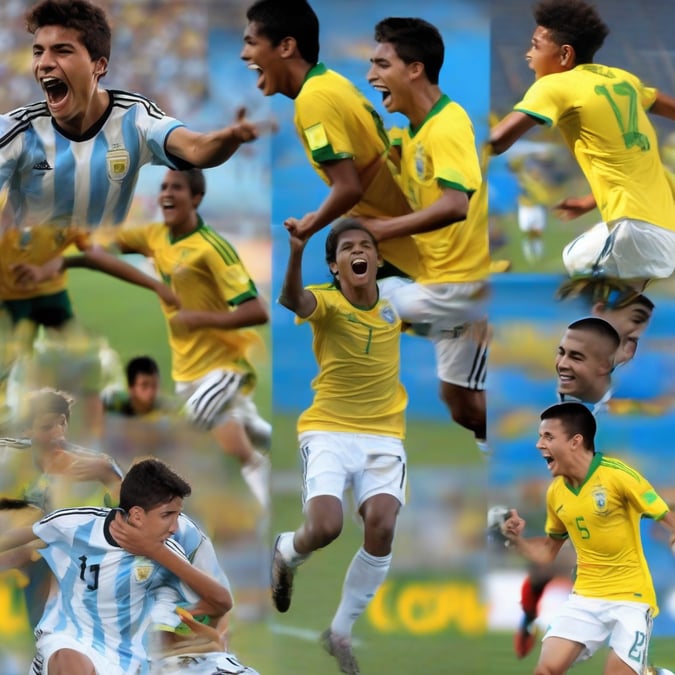 ¡Sudamericano Sub 17 EXPLOTA! Argentina y Brasil imponen su ley