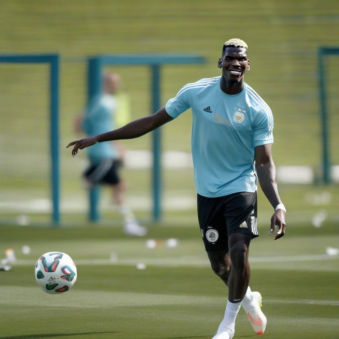 ¡Traición a Francia? Pogba Entrenando con la Camiseta de Argentina Desata la Polémica