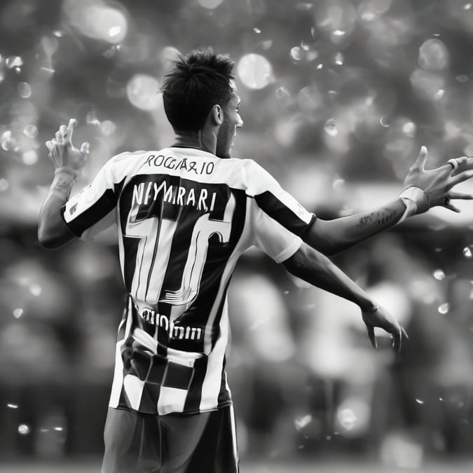 Tras escándalo en práctica de Santos: Neymar anota en la Sudamericana y festeja gol con... Robinho Jr.