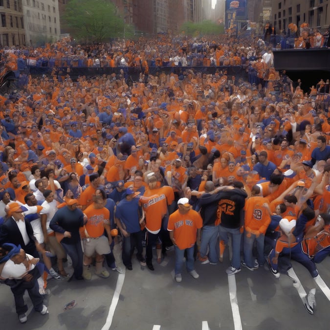 Tras la consagración de los Knicks, sus fanáticos festejaron en todo Nueva York: hubo incidentes y al menos un detenido