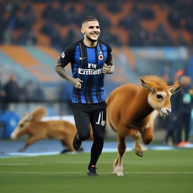 ¡Un momento mágico! Icardi le regala a Amancio Suárez un sueño en el estadio del Galatasaray