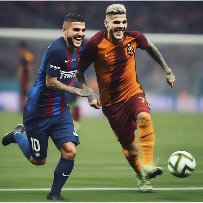 ¡Un momento mágico! Icardi le regala a Amancio Suárez un sueño en el estadio del Galatasaray