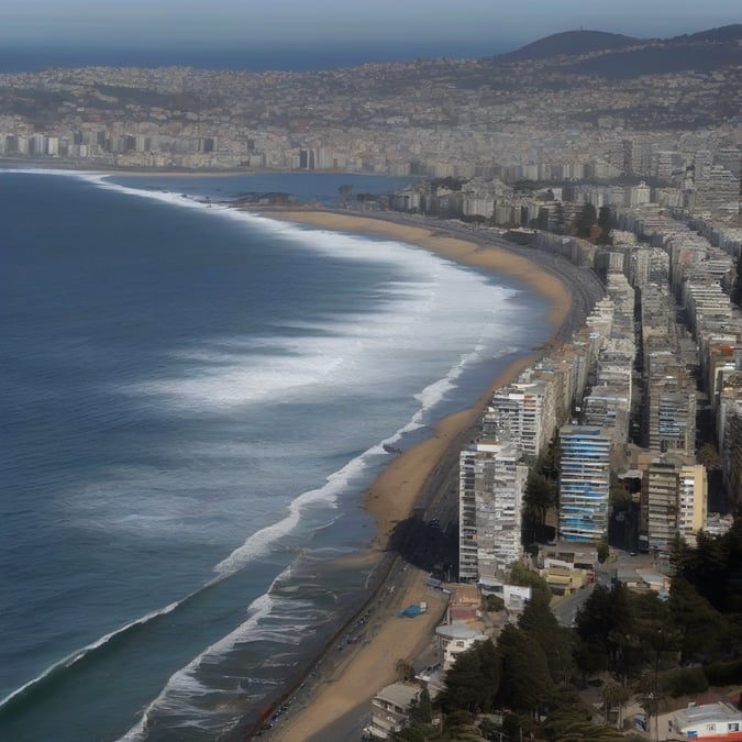 Viña del Mar bajo el agua: Impactante simulación revela el peligro de un mega tsunami