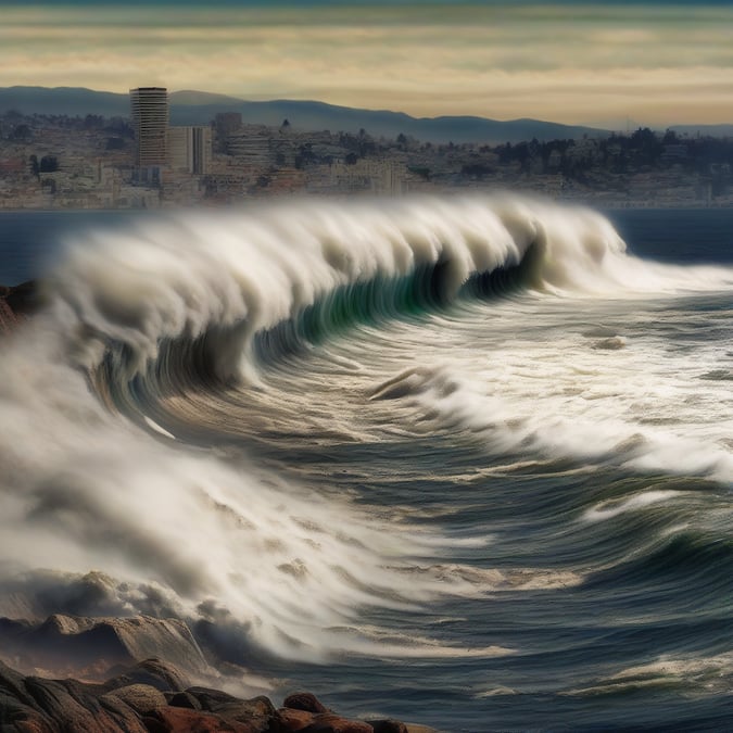 Viña del Mar bajo el agua: Impactante simulación revela el peligro de un mega tsunami