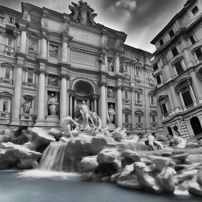 Video | Turista se lanza a la Fontana di Trevi para refrescarse en medio de ola de calor en Roma