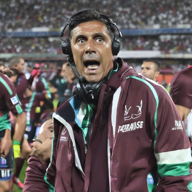 ¡Zubeldía Explota! Duro Cruce con Periodista Tras Caída de Fluminense en Libertadores